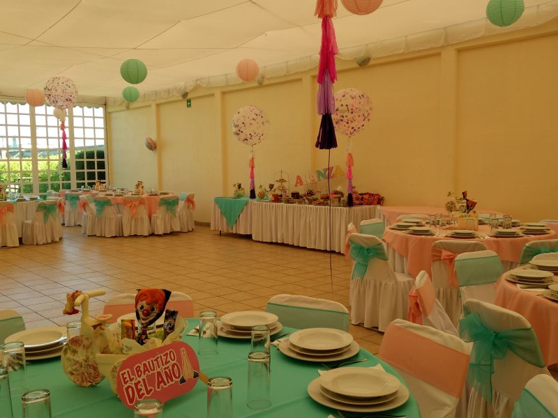 Renta de salón para realizar baby showers en Metepec